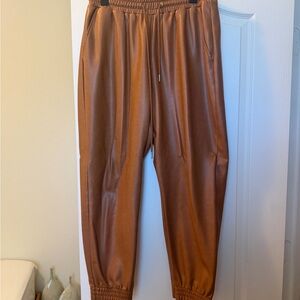 Women's Tan Jogger Pants
